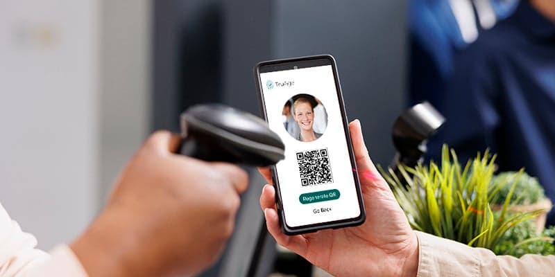 Scanning TruAge verification on a phone