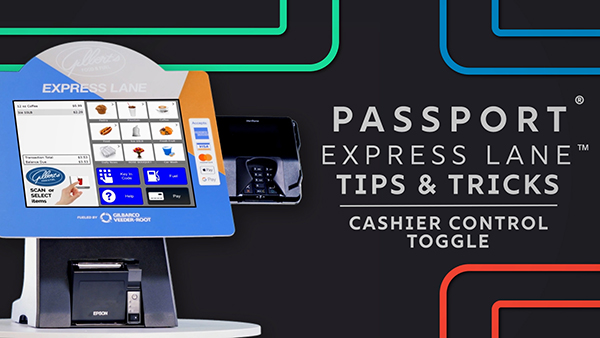 XL Cashier Control Toggle Feature